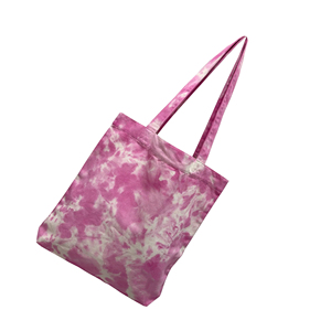 Low Price Custom Printed Long Handle Pull tie Dye Tote <b>Bags</b> Plain Cotton Canvas for Promotions Shopping Outdoor Daily - Product Image 3