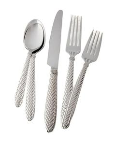 Vente chaude restaurants argenterie ensemble de couverts en métal et couverts avec poignées de conception personnalisées - Product Image 1