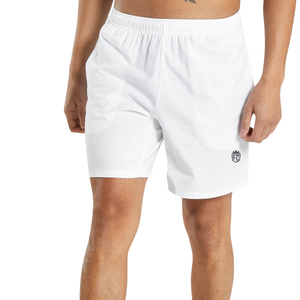 Pantalones Cortos Deportivos para Hombre, Ajustados, de 7 Pulgadas, Ligeros, para Entrenamiento, Running y Fitness, Color Blanco - Product Image 1