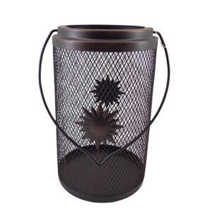 Lanterne décorative en métal style fil de fer, la plus vendue pour la maison et les villas, éclairage de sol et de table, porte-bougie - Product Image 4