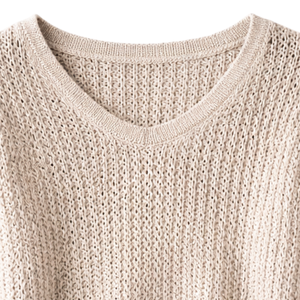 Prix de gros Cardigan pull décontracté pour femme grande taille, tricoté à la machine, respirant, à manches longues, col roulé, dentelle, hiver, devant ouvert - Product Image 6