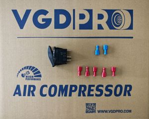 Compresseur d'air VGDPRO 12V DC 901 pièces d'accessoires et kit de montage facile pour compresseur embarqué - Product Image 1