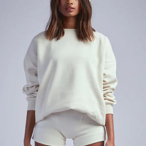 Sudadera de Alta Calidad para Mujer, Cuello Redondo Moderno con Estampado Personalizado, Suministro Directo de Fábrica, Sudadera Transpirable para Mujer - Product Image 5