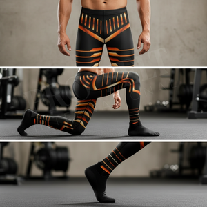 Hot Selling Top Quality Skinny Quick Dry Sportswear Apparel Custom Clothing Compression Pants Custom Brand <b>Name</b> Training Pants - Product Image 4