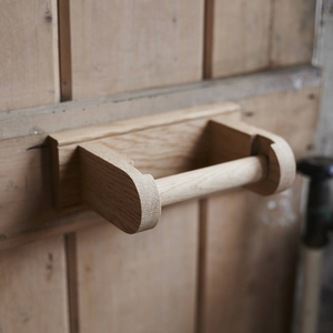 Porte-rouleau de papier toilette en bois, support mural pour rouleau de papier toilette, porte-mouchoirs en bois mural - Product Image 1