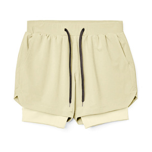 Pantalones Cortos Deportivos Personalizados al por Mayor para Hombre, de Secado Rápido, para Entrenamiento Atlético, con Logotipo Bordado, Etiqueta con Impresión Personalizada, Ropa Deportiva de Spandex/Poliéster - Product Image 1