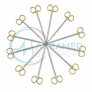 Juego de 12 Tijeras Metzenbaum TC, Rectas, de Carburo de Tungsteno, para Cirugía General, Instrumentos Quirúrgicos con Certificación CE - Product Image 2