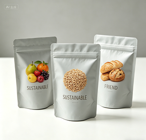 Bolsa Personalizada con Impresión Completa, Bolsa Transparente con Cierre Hermético, Bolsa con Cierre Vertical para Envasado de Alimentos - Product Image 5