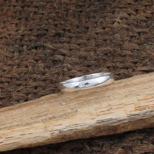 Wholesale 925 Sterling <b>Silver</b> Minimalist Band <b>Ring</b> High Polish Stackable Plain Finger <b>Ring</b> for Women <b>Men</b> Fine Jewelry - Product Image 2