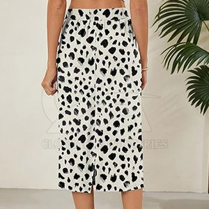 Falda Larga Recta para Mujer 2026, Tela Suave, Corte Recto, Talla Grande, Falda Formal de Cintura Alta, Tipo Lápiz - Product Image 2