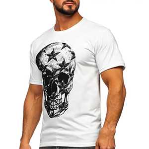 T-shirt pour homme en coton 100% cool avec broderie personnalisée, impression à l'écran avec votre propre logo de marque, t-shirt à manches courtes pour homme - Product Image 6