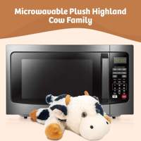 Peluche lestée en coton PP, chauffable au micro-ondes, à la lavande, anti-stress, 30 cm