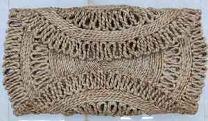 Tapis en jute tressé fait main écologique, tapis en fibres naturelles bohème, décoration rustique chic pour salon et chambre - Product Image 2