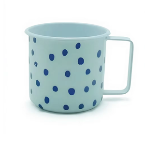 Modern <b>Speckled</b> Enamel Ceramic Tumbler – Customized Logo, Durable Eco-Friendly Cup for Camping, Picnic, Water & Tea - Product Image 3