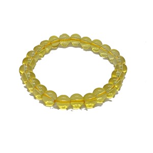 High quality Yellow Obsidian Crystal Gemstone <b>Bead</b> <b>Bracelet</b> Fashion Charm Jewelry for <b>Men</b> Women for Energy Meditation Gift - Product Image 2