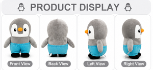 Peluche de Pingüino, Adorable Muñeco de Peluche de Pingüino, Tela Velboa Suave, Animal de Peluche, Cojín de Animal Invernal, Regalo, Peluche Coleccionable, OEM - Product Image 2