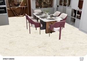 Carreaux de porcelaine brillants de qualité supérieure, format grand carrelage 600x1200, pour sols et murs, décoration intérieure. - Product Image 2