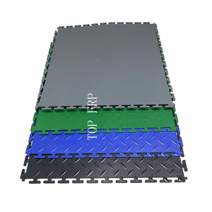 Carrelage PVC 500*500mm, revêtement de sol PVC à emboîtement, surface à incrustations visibles, revêtement de sol PVC 6mm - Product Image 2