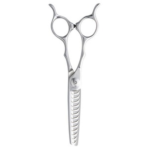 Tijeras de barbero MARI para profesionales, de acero inoxidable, ligeras, con tensión ajustable. - Product Image 2