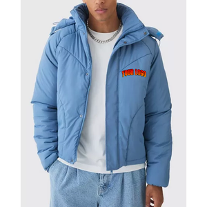 Veste matelassée à manches longues personnalisée la plus vendue pour hommes en hiver - Product Image 2