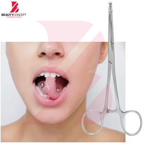 Pinzas de Acero Inoxidable para Perforaciones de Nariz, Oreja y Lengua, con Servicio OEM/ODM de Calidad Premium, Totalmente Personalizables, Venta al Por Mayor - Product Image 3