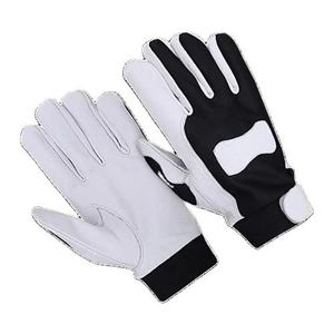 High Quality Durable Goat Grain Leather Assembly Driver <b>Glove</b> Adjustable Wristband Anti-static Industrial Hand Protection - Product Image 1