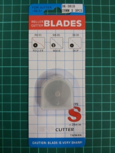 DK-381 Straight Blade for Rotary Cutter | Stainless Steel Rotary Cutter Blades Set 3 Sizes for <b>Sewing</b> Craft Cutting - Product Image 4
