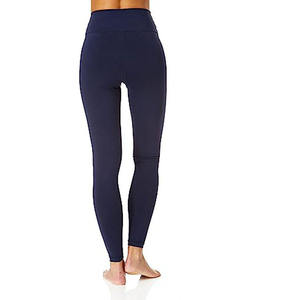 Edoor Wears Women Mid Waist <b>Seamless</b> <b>Leggings</b> Yoga Pants Workout Gym Fitness Running Stretch Eco-Friendly Activewear - Product Image 4