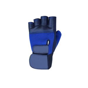 New Style Neoprene Breathable <b>Weight</b> Lifting <b>Gloves</b> with Lace-Up Closure for Outdoor Use Customized Design - Product Image 2