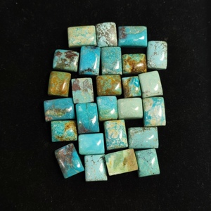 Turquesa Natural Octogonal Cabujón, Gema Suelta, Piedra Geométrica para Joyería, Suministro al por Mayor Brandon Jewel Infotech TQ-OCT-CAB-FS - Product Image 4