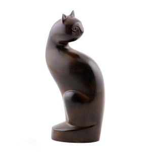 Urne funéraire traditionnelle en laiton, design chat, style américain, 9 pouces, 220 pouces cubes, logo personnalisé, fournitures funéraires - Product Image 4