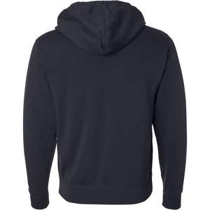 Sweat-shirt à capuche pour homme en bleu marine de Independent Trading Co. (AFX4000) Anti-froissement et anti-rétrécissement Design imprimé à l'écran - Product Image 2