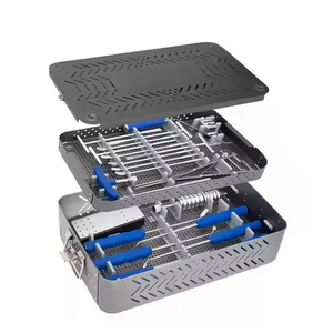 Posterior Lumbar Interbody Fusion Cage Instrument Set Orthopedic Spine Surgery Tools for Lumbar Fusion Implant System <b>Kit</b> - Product Image 5