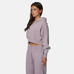 Sudadera con Capucha de Lujo para Mujer, Personalizada con Logotipo, Ligera, Informal, Deportiva, de Alta Calidad, para Invierno, Talla Grande - Product Image 3