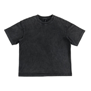 Camiseta de Cuello Redondo de Manga Corta para Hombre, Corte Regular, Color Sólido, 100% Algodón, Tejido de Punto, Alta Calidad, Ecológica, Estilo Urbano - Product Image 1