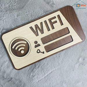 Panneau mural décoratif rustique en bois personnalisé, style minimaliste, pour la maison, le bureau, cadeau, export, vente en gros, fournisseur OEM - Product Image 4