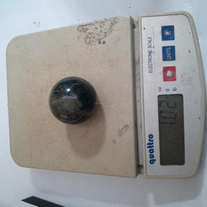 Vente en gros de pierres précieuses naturelles d'agate de mousse d'Indonésie de haute qualité, artisanat de sphère sculptée de 30mm pour cristal de guérison - Product Image 4