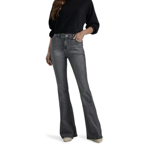 Nouveauté : Jeans amples personnalisés pour femmes, style streetwear, coupe évasée, denim, prix avantageux, pantalons oversize pour femmes - Product Image 2