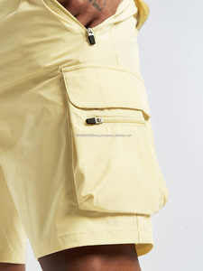 Vente chaude Logo Personnalisé D'été Multifonctionnel Poche Nylon Tissu Stretch Casual Shorts Breathablr Plus La Taille Hommes Shorts Pantalon - Product Image 6