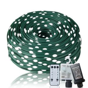 Christmas Rope Lights 1000LED/328Ft Outdoor Decorative String 8 Modes Strobe with Remote IP67 Waterproof Timer & Memory Function - Product Image 1