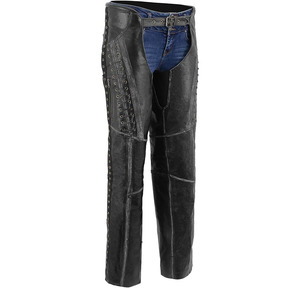 Samroz Sports Leather Premium Leather Motorcycle <b>Riding</b> <b>Chaps</b> for Women Bikers - Product Image 5