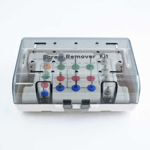 Kit de Herramientas Manuales de Acero Inoxidable para Restauración de Implantes Dentales, Extractor de Tornillos Rotos, Guía para Taladro - Product Image 4