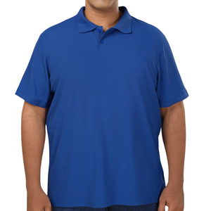 Camisa de Punto Personalizable OEM ODM para Hombre, Talla Grande, Transpirable, Informal, Lisa, 180g, Spandex/Algodón, Cuello Redondo, Botones - Product Image 6