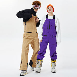 Pantalon de ski imperméable pour femme, salopette de snowboard, combinaison de sport d'hiver, salopette de ski isolée pour femme, imperméable - Product Image 4