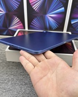 Tablette PC d'occasion originale Pad 11e génération, 128 Go, Wi-Fi, bleue, accessoires d'origine, grade A+, autonomie de 10 à 13 heures, USB