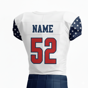 Uniforme Personalizado de Fútbol Americano, Servicio OEM, Último Estilo, Personalizado, Corto, Transpirable, de Secado Rápido - Product Image 5