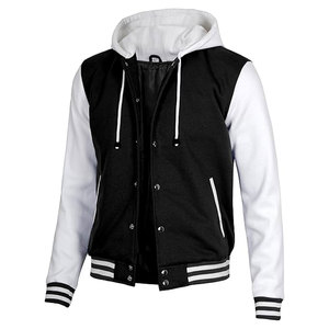 Sweat à capuche polaire personnalisé style universitaire épais avec logos d'équipe et de marque brodés – Collection Automne - Product Image 4
