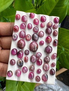 Piedras sueltas de rubí natural, corte ovalado tipo cojín, color rojo, para la elaboración de joyas, anillos, colgantes, pendientes, alta calidad. - Product Image 6