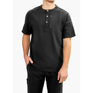 ชุดยูนิฟอร์มพยาบาลสำหรับผู้หญิงและผู้ชาย คอวี เสื้อและกางเกงลำลอง ชุดทำงาน ชุดสครับสำหรับพยาบาล - Product Image 1