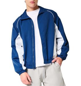 เสื้อแจ็คเก็ตกันลมลำลองสำหรับผู้ชาย น้ำหนักเบา กันน้ำ มีฮู้ด ผ้า softshell ซิปกันลม เหมาะสำหรับเดินป่าและท่องเที่ยว - Product Image 4